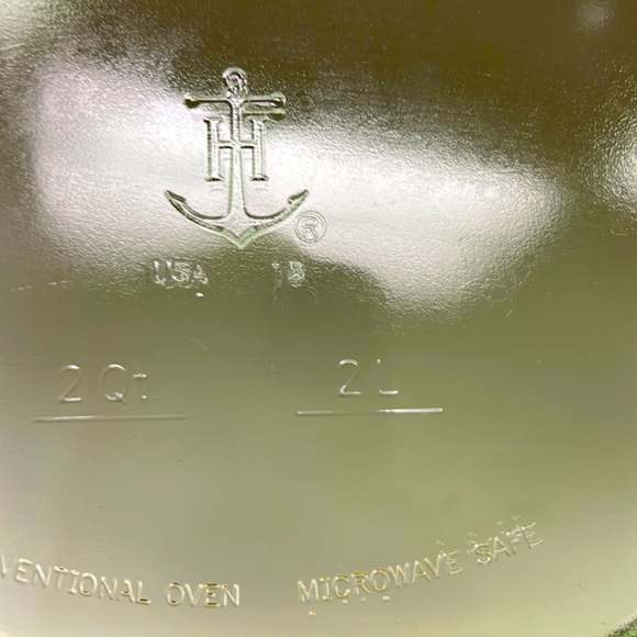 Vintage “Anchor Hocking” 2 L oval casserole - Picture 4 of 4